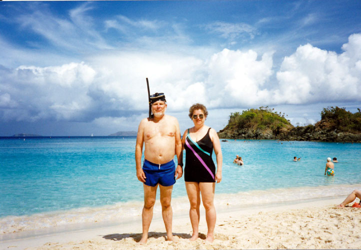 Luther & Ruth at the Ocean